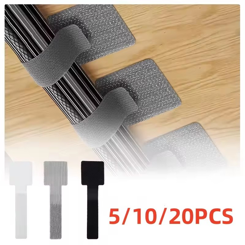 Cable Management Sleeve - 20/10/5PCS Releasable Cable Organizer Ties Mouse