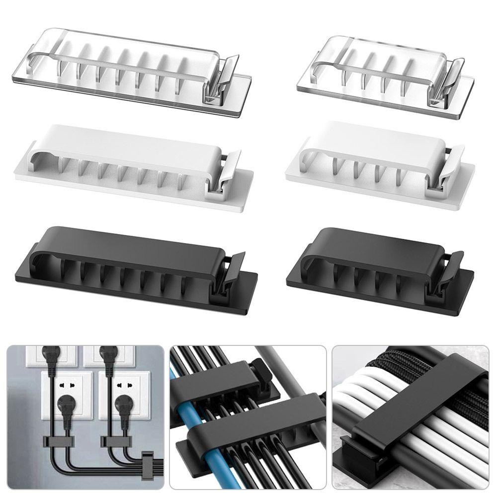 Cable Management Sleeve - Cable Organizer Self Adhesive Cable Clips