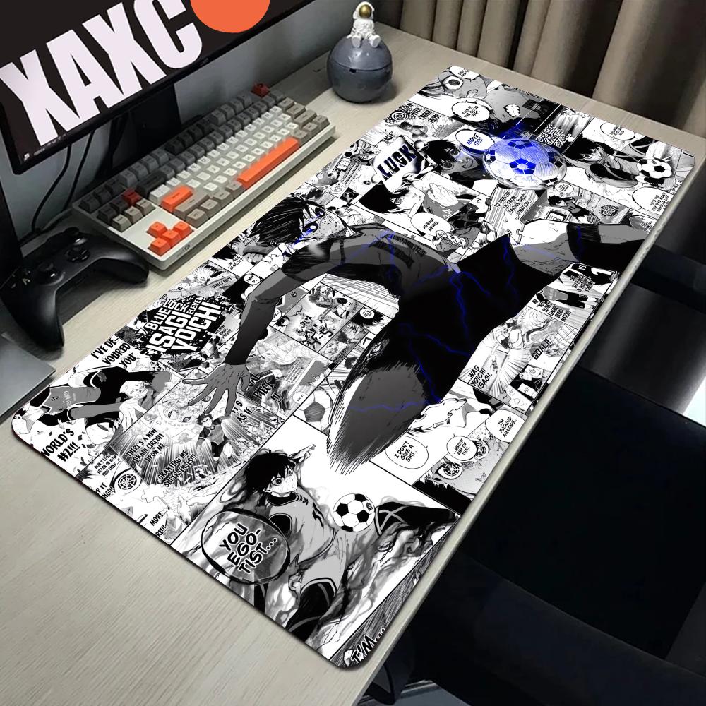 Pc Gaming Lounge - Black And White Anime Mouse Pad
