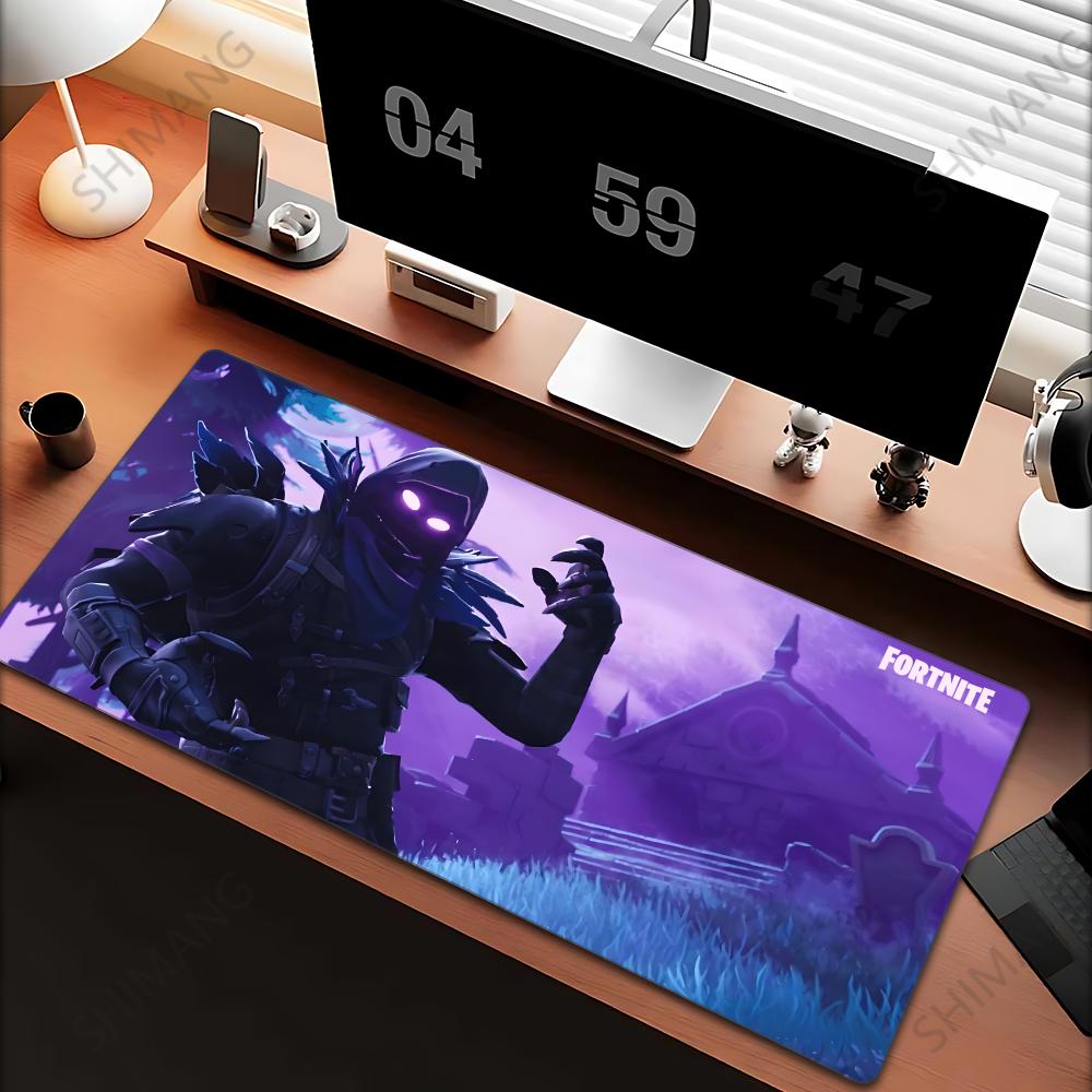 Pc Gaming Lounge - Large Deskmat F-Fortnites Gaming Mouse Pad