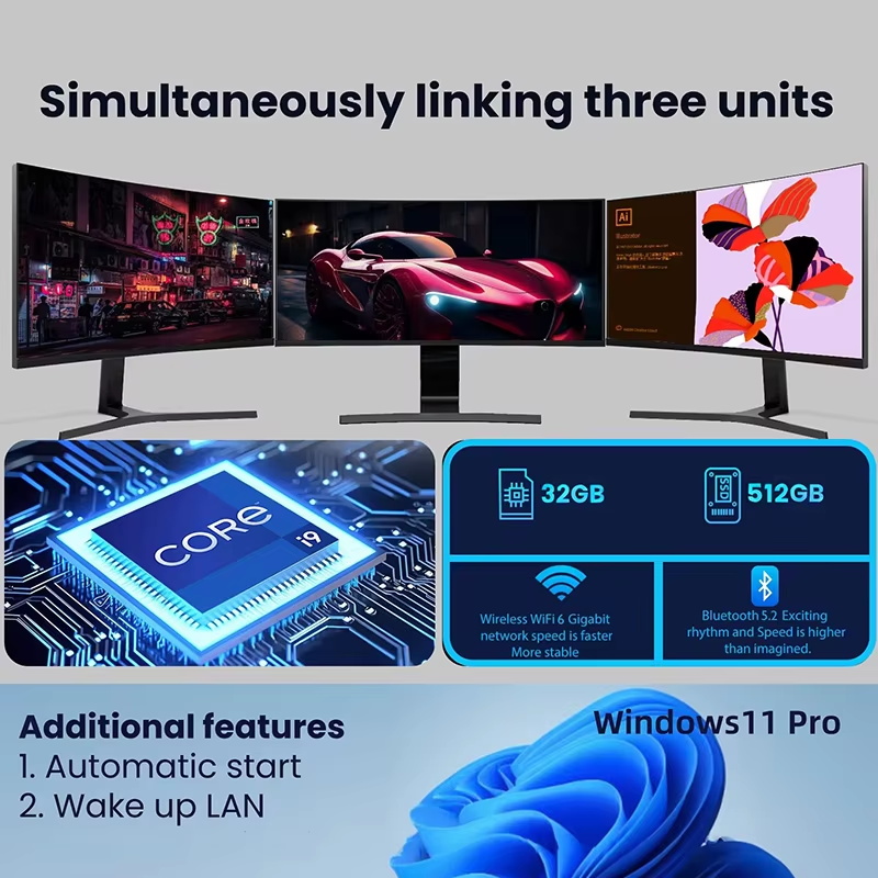 Portable Gaming Desktop Intel  - Pc Unit For Gaming review and price