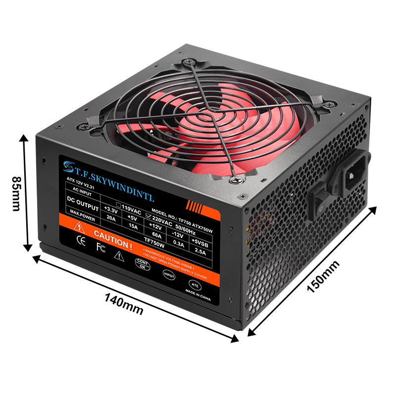 ATX 750W Gold PSU 750w Compute - Pc Unit For Gaming review and price