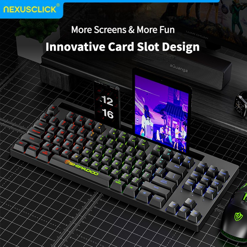 NexusClick Hot Sale 87 keys Ba - Pc Gaming On Sale review and price