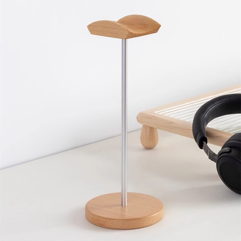 Black Walnut Wood & Aluminum H - Headset Stand review and price