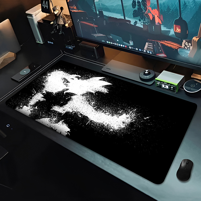 DBZ Black Anime Mouse Pad Drag - Pc Gaming Lounge review and price