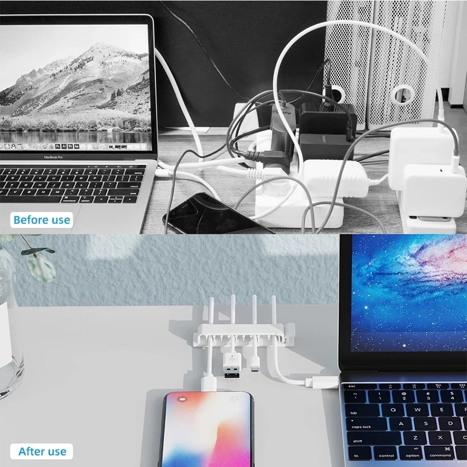Cable Organizer Self Adhesive  - Cable Management Sleeve review and price