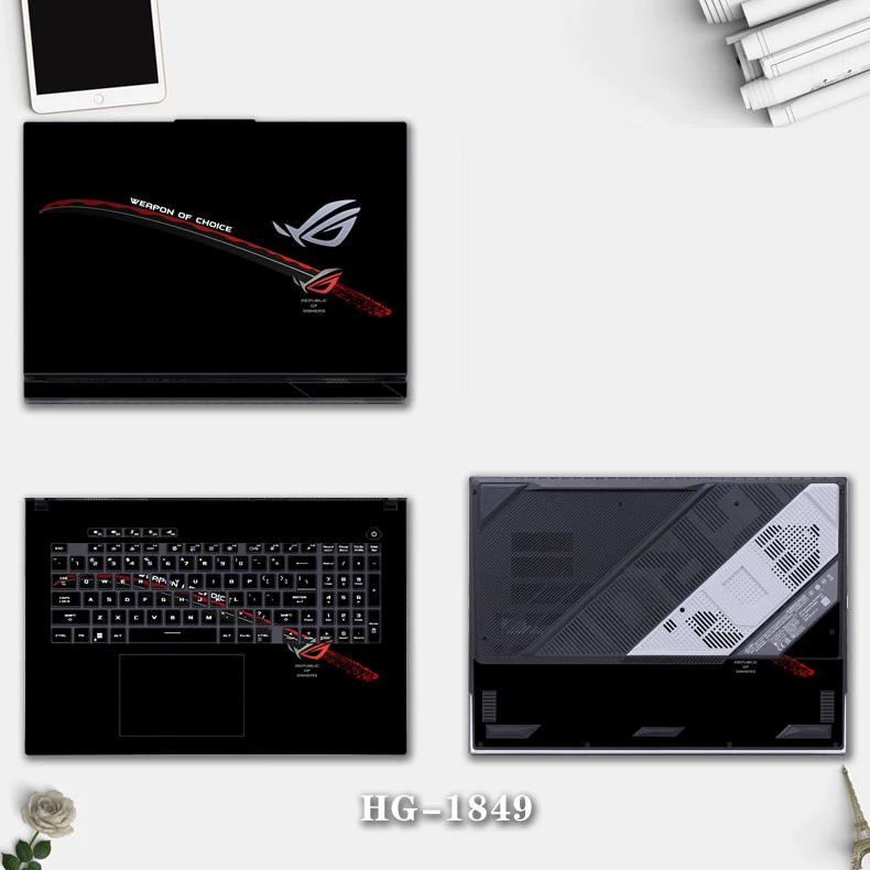 Fashion Laptop Painted Sticker - Pc Gaming Rog review and price