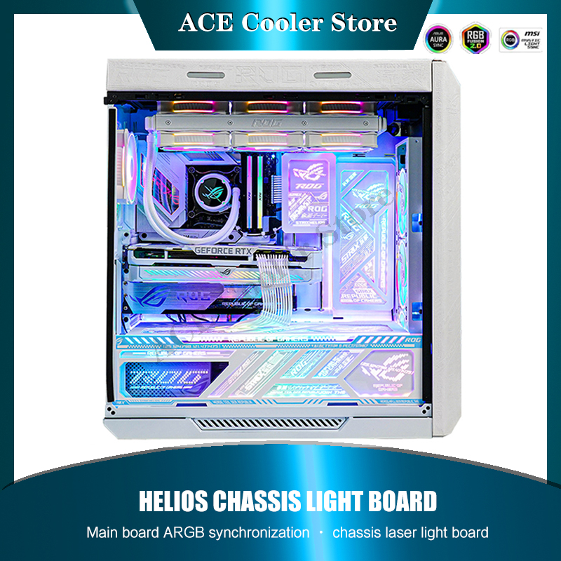 RGB Mirror PC Case Backplate P - Pc Gaming Rog review and price