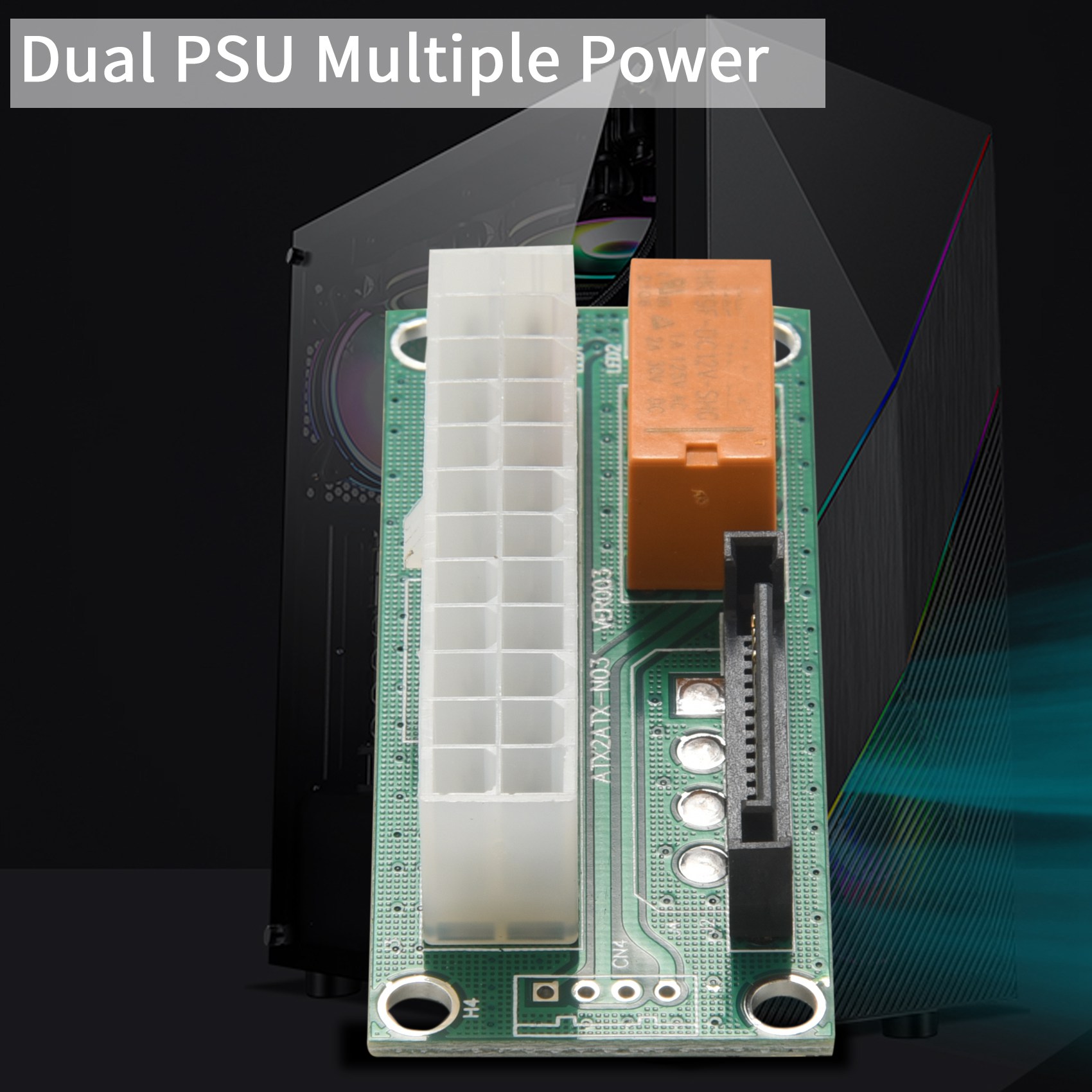 SuperDeals Power Board Dual PS - Atx Power Supply review and price