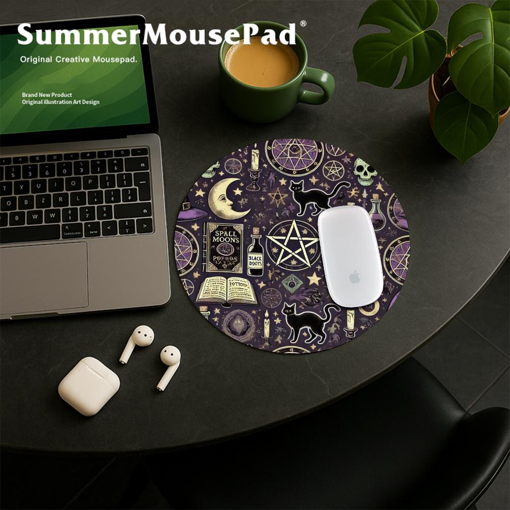 Witches Cat Moon Tarot Round G - Pc Gaming Lounge review and price