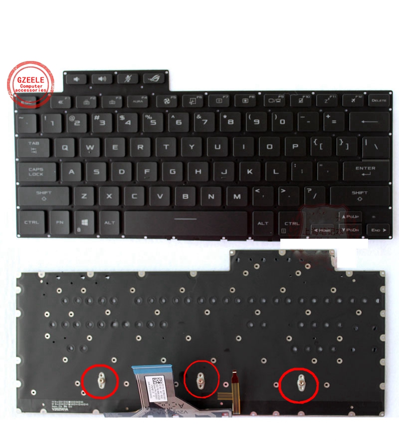 New US Backlit Keyboard for AS - Pc Gaming Rog review and price