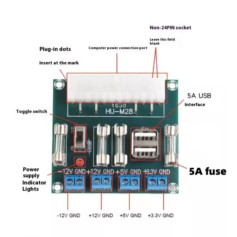 1Pc Power Adapter Supply Test  - Atx Power Supply review and price