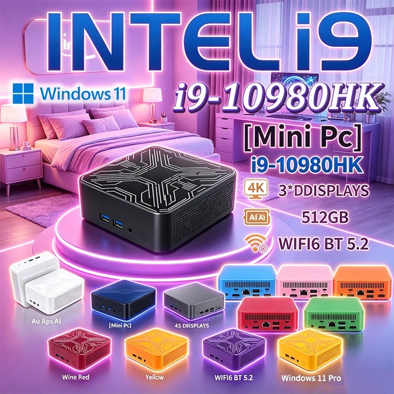 New Intel i9 10980HK Mini PC W - Pc Gaming Intel Core I9 review and price