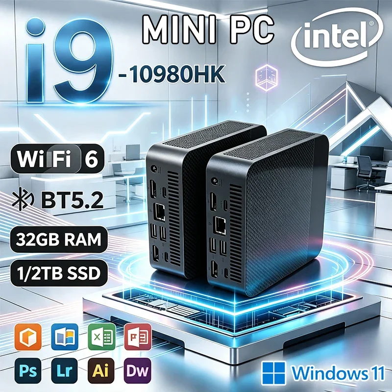 New Mini PC Core i9 10980HK Wi - Pc Gaming Intel Core I9 review and price