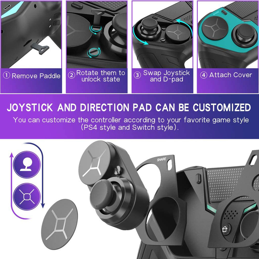 Controller For PS4 PS3 PS Play - Pc Gaming On Sale review and price