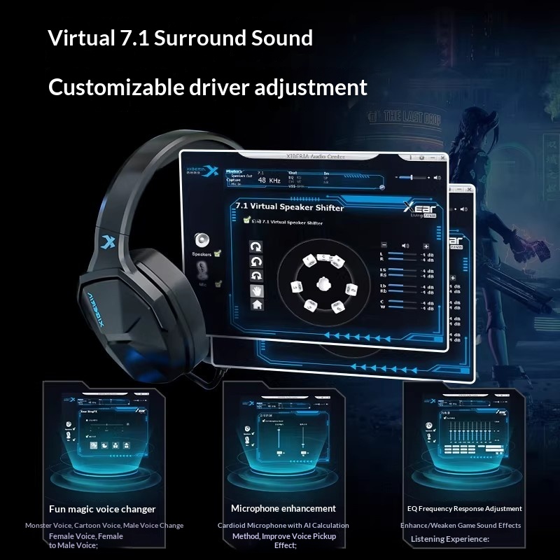 XIBERIA V13 Headphones 7.1 Sur - Pc Unit For Gaming review and price