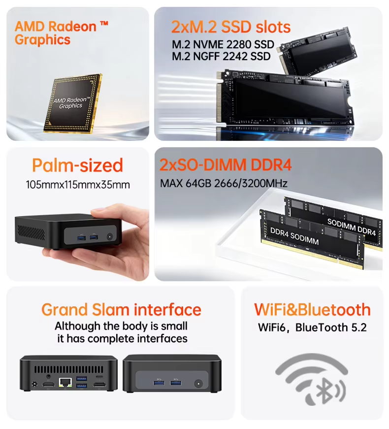 AMD Ryzen 3 5300U Ryzen 7 4700 - Pc Unit For Gaming review and price