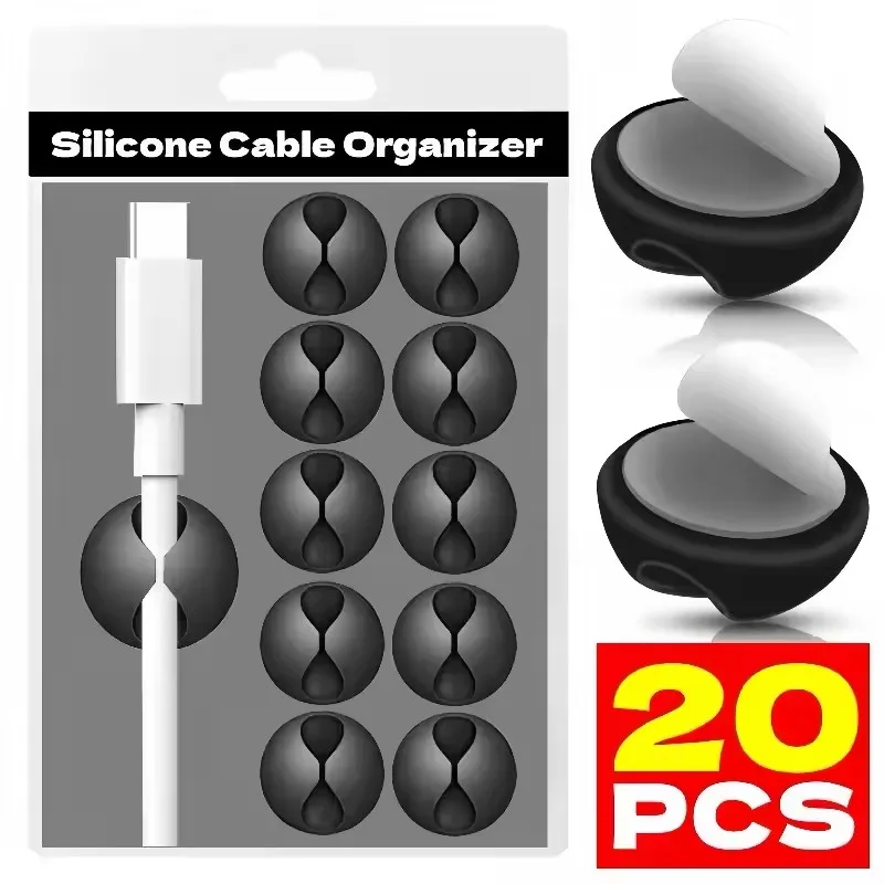 Cable Clips Phone Cord Holder  - Cable Management Sleeve review and price
