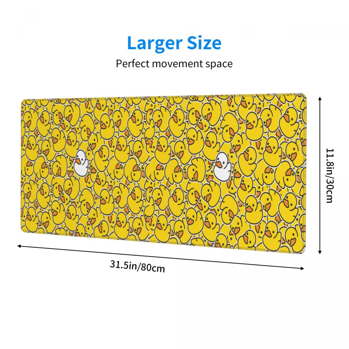 Yellow Duck Pattern Large Mous - Pc Gaming Yellow review and price
