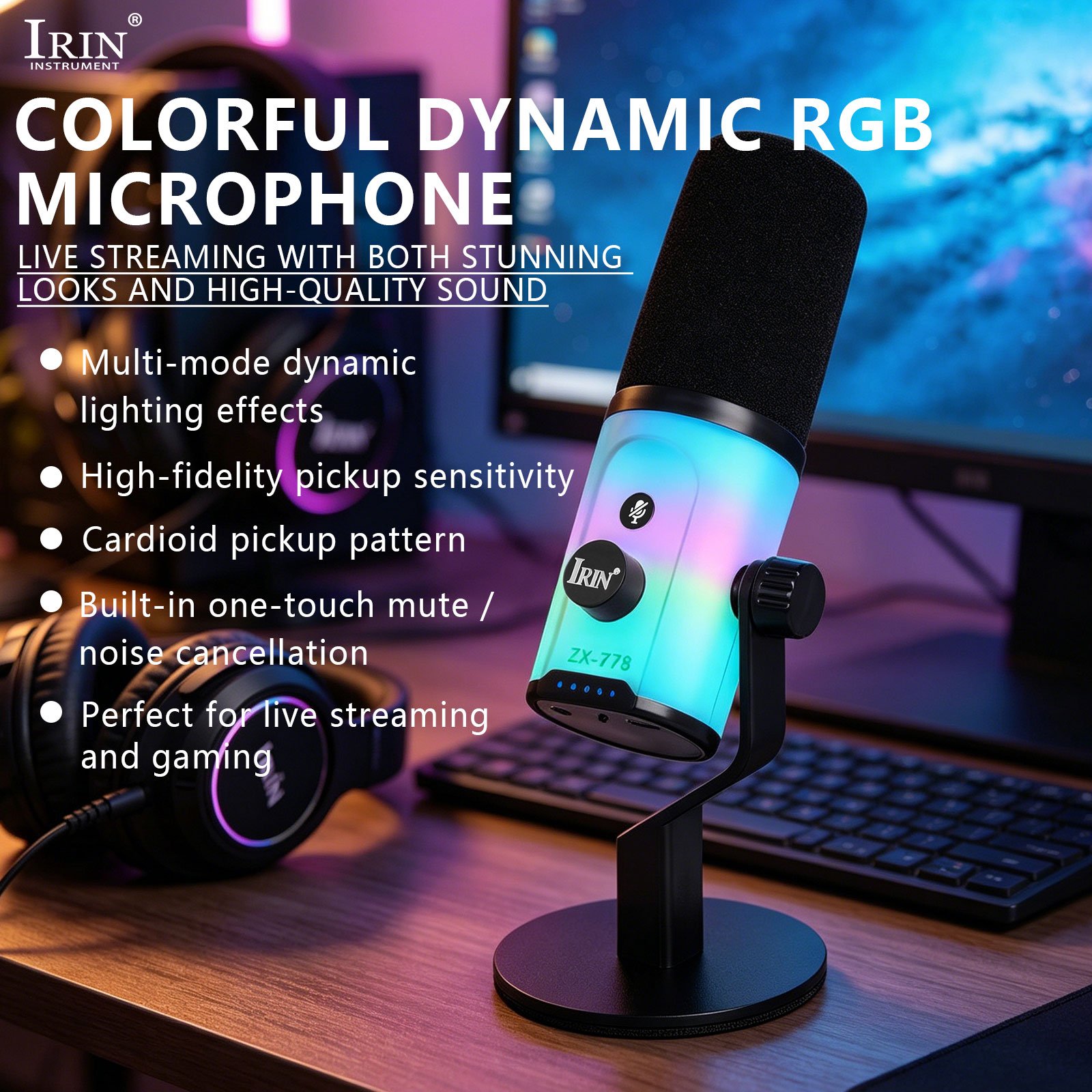 Audio Studio Kit: USB RGB 1V2  - Pc Gaming On Sale review and price