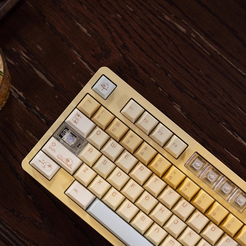 Fruit Shop Theme Keycap Set PB - Pc Gaming Yellow review and price