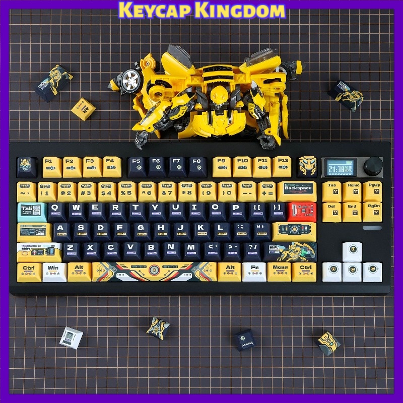 Yellow Bee Robot Theme Custom  - Pc Gaming Yellow review and price