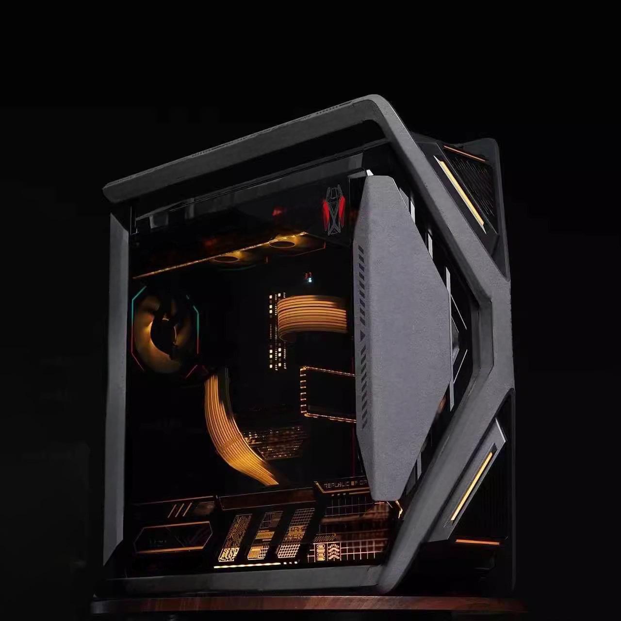 Brand New case ROG HYPERION Fu - Pc Gaming Rog review and price