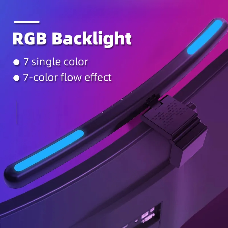 Curved LED Monitor Light Bar U - Pc Gaming Lounge review and price
