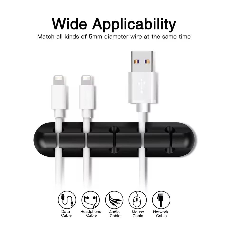 Cable Cord Wire Organizer Sili - Cable Management Sleeve review and price